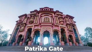 Patrika Gate  Jaipur  Rajasthan  India [upl. by Reggi]