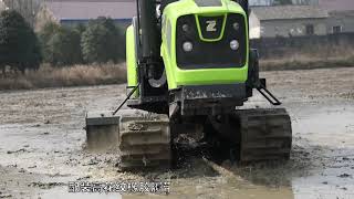 Zoomlion crawler tractor video operation [upl. by Arihas561]