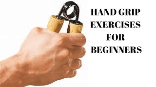 hand grip exercises for beginners [upl. by Wilburn]