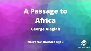 A Passage To Africa by George Alagiah Analysis  Pearson Edexcel IGCSE English Revision [upl. by Wilfred]