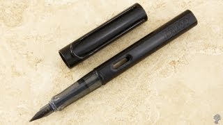 LAMY ALStar Black Fountain Pen Overview [upl. by Poyssick343]