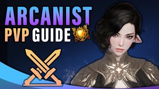 GRANDMASTERS Arcanist PvP Guide StatsBuildCombo amp Gameplan Lost Ark [upl. by Adnuahsor115]