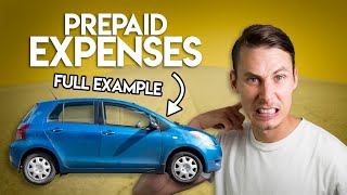 How Prepaid Expenses Work  Adjusting Entries [upl. by Aniraad952]