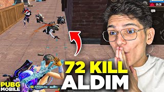 72 KİLL ALDIM YENİ KİLL REKORUM  PUBG MOBİLE [upl. by Aitselec150]