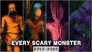 Every SCARY Monster in Amnesia Series 20102020 [upl. by Airdnaed]