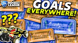 Rocket League but the GOALS ARE EVERYWHERE [upl. by Eelamme648]