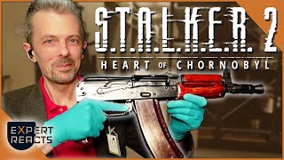 Firearms Expert Reacts to STALKER 2 Heart of Chornobyl Guns  EXP [upl. by Arocet]