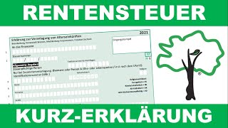 Neues rentnerleichtes Formular für Steuererklärung  RA Matthias Trinks [upl. by Ainecey653]