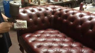 Restore Leather Chesterfield Sofa [upl. by Ratcliff567]