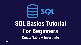 SQL Basics Tutorial For Beginners  Installing SQL Server Management Studio and Create Tables  14 [upl. by Cirenoj402]