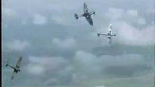 Battle Of Britain Movie  Stuka Vs Spitfire [upl. by Onirefez]