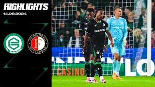 Highlights  FC Groningen  Feyenoord  Eredivisie 20242025 [upl. by Notffilc]