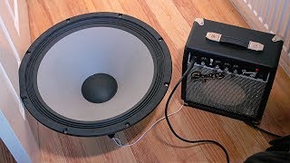 Guitar Speaker Test And Replacement [upl. by Waverly]