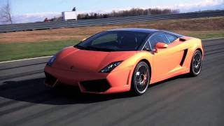 2011 Lamborghini Gallardo LP5502 Bicolore  At the Track [upl. by Yraeg]