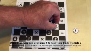 Damath  Play Checkers and learn Mathematics simultaneously [upl. by Leighland541]