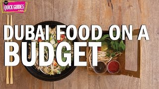 Dubais ten best restaurants on a budget 2019 [upl. by Colwell]