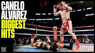 Seven Minutes Of Canelos Biggest Hits amp KOs [upl. by Thirza]