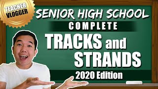 Senior High School Strands ALL Things You Need To Know About SHS in the Philippines  SHS Tips 2020 [upl. by Anet359]