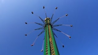 Prater Turm Prater Tower  Vienna  Austria 4K Ultra HD [upl. by Naillimixam]