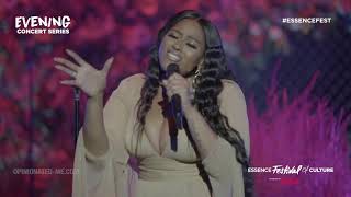 Jazmine Sullivan  Essence Festival 2021 [upl. by Nauwtna]