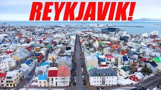 A TOUR OF REYKJAVIK Icelands Cool Capital [upl. by Suhploda]