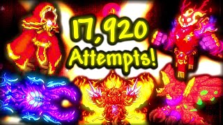 All Bosses Nohit  Infernum Calamity Terraria [upl. by Tehr]