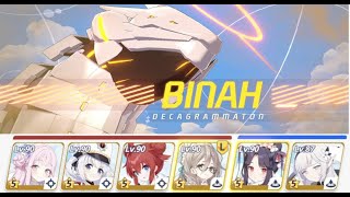 Blue Archive Binah Insane  Easy Clear [upl. by Wilburt31]