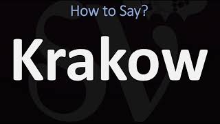 How to Pronounce Krakow CORRECTLY Polish Vs English Pronunciation Guide [upl. by Mohandas345]