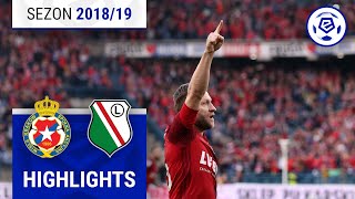 Wisła Kraków  Legia Warszawa 40  SKRÓT  Ekstraklasa 201819  27 Kolejka [upl. by Congdon]