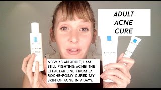 Effaclar La Roche Posay Review amp How to Use It for Adult Acne [upl. by Johathan891]