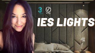 IES Lights in 3ds Max amp VRay  VRayIES [upl. by Nede]