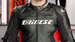 Dainese Racing D1 Leather Jacket Review at RevZillacom [upl. by Bland]