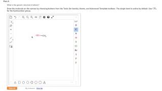 MasteringChemistry Drawing Organic Structures [upl. by Felten]