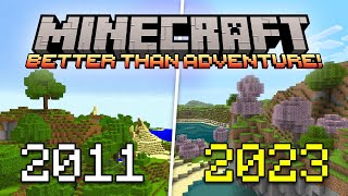 Better Than Adventure  Minecraft Nostalgia Modernized [upl. by Aettam454]