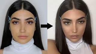 HOW TO SLIM YOUR FACE WITH MAKEUP [upl. by Nirrep]