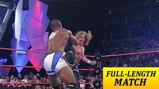 FULLLENGTH MATCH  Raw  Shawn Michaels vs Shelton Benjamin [upl. by Sonahpets]