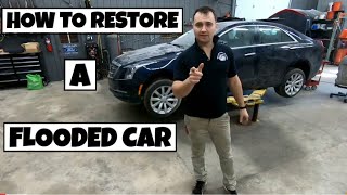 HOW TO RESTORE A FLOODED CAR [upl. by Fonda]