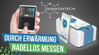 Einstichsloses Blutzuckermessen mit dem DBase von Diamontech [upl. by Bevus]