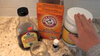 DIY Toothpaste Recipe  how to make toothpaste with just 3 ingredients [upl. by Zetra]