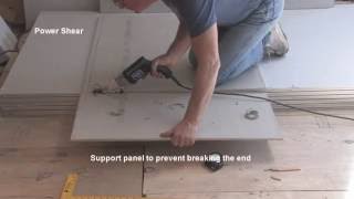 Fabricating and installing fiber cement boards [upl. by Fiske]