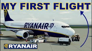 ROBLOX  RYANAIR  MY FIRST FLIGHT [upl. by Pass345]