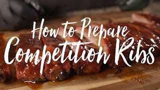 Competition Rib Recipe St Louis Spare Ribs [upl. by Jenn]