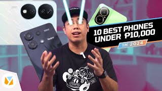 10 BEST Phones UNDER PHP 10K 1H 2024 [upl. by Ogdon]