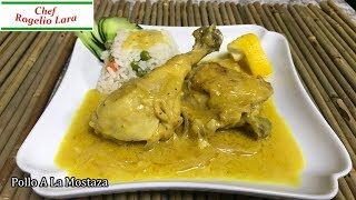 Cómo Hacer Pollo A La Mostaza Receta Deliciosa [upl. by Dowlen]