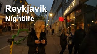 ðŸ‡®ðŸ‡¸ Reykjavik 2023 Nightlife  4K [upl. by Allissa]