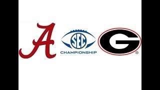 2018 SEC Championship 1 Alabama vs 4 Georgia Highlights [upl. by Guenzi400]