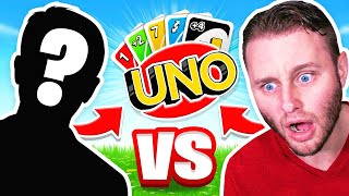 Playing UNO With the Boys Uno Card game [upl. by Nennarb482]