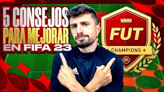 5 TRUCOS CLAVE para MEJORAR en FIFA 23 ULTIMATE TEAM [upl. by Yecad366]