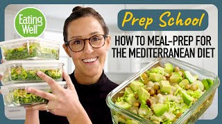 Mediterranean Meal Plan  Easy amp Healthy Homemade Dressing  Prep School [upl. by Yerrok]