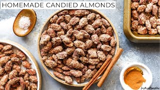 Homemade Candied Almonds Recipe [upl. by Girand632]